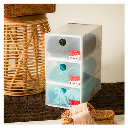 กล่องรองเท้า STACKO HP5-0040 20.8x32.3x13.2 ซม. สีขาว_3