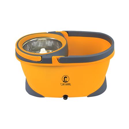 ชุดอุปกรณ์ถังปั่นพร้อมไม้ม็อบ BE MAN VALUE SPIN สีเหลือง_2