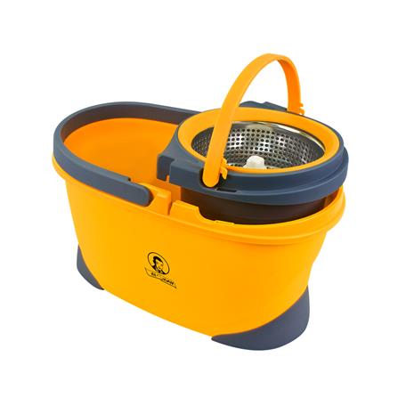 ชุดอุปกรณ์ถังปั่นพร้อมไม้ม็อบ BE MAN VALUE SPIN สีเหลือง_3