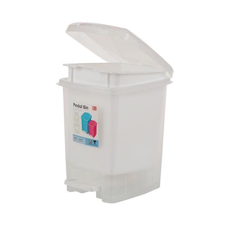 ถังขยะเหยียบเหลี่ยม JCJ 2142 5 ลิตร สีขาว_2