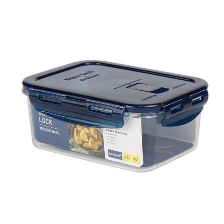 กล่องอาหารเหลี่ยม 1.1 ลิตร SUPER LOCK TRITAN 6889