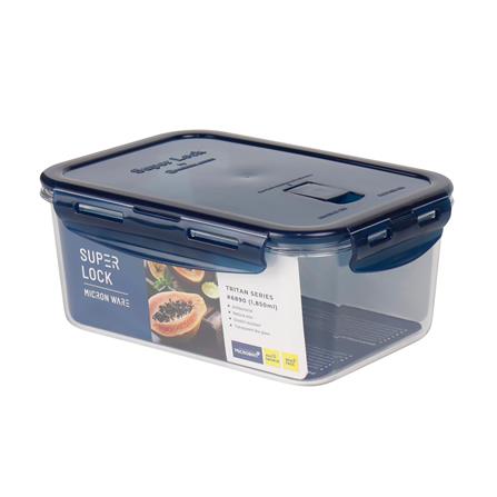 กล่องอาหารเหลี่ยม 1.85 ลิตร SUPER LOCK TRITAN 6890_0