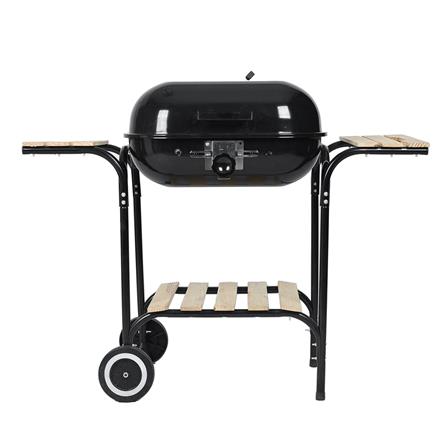 เตา BBQ ถ่าน SPRING 22T ฝาอบ สีดำ_1