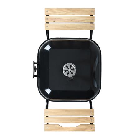 เตา BBQ ถ่าน SPRING 22T ฝาอบ สีดำ_3