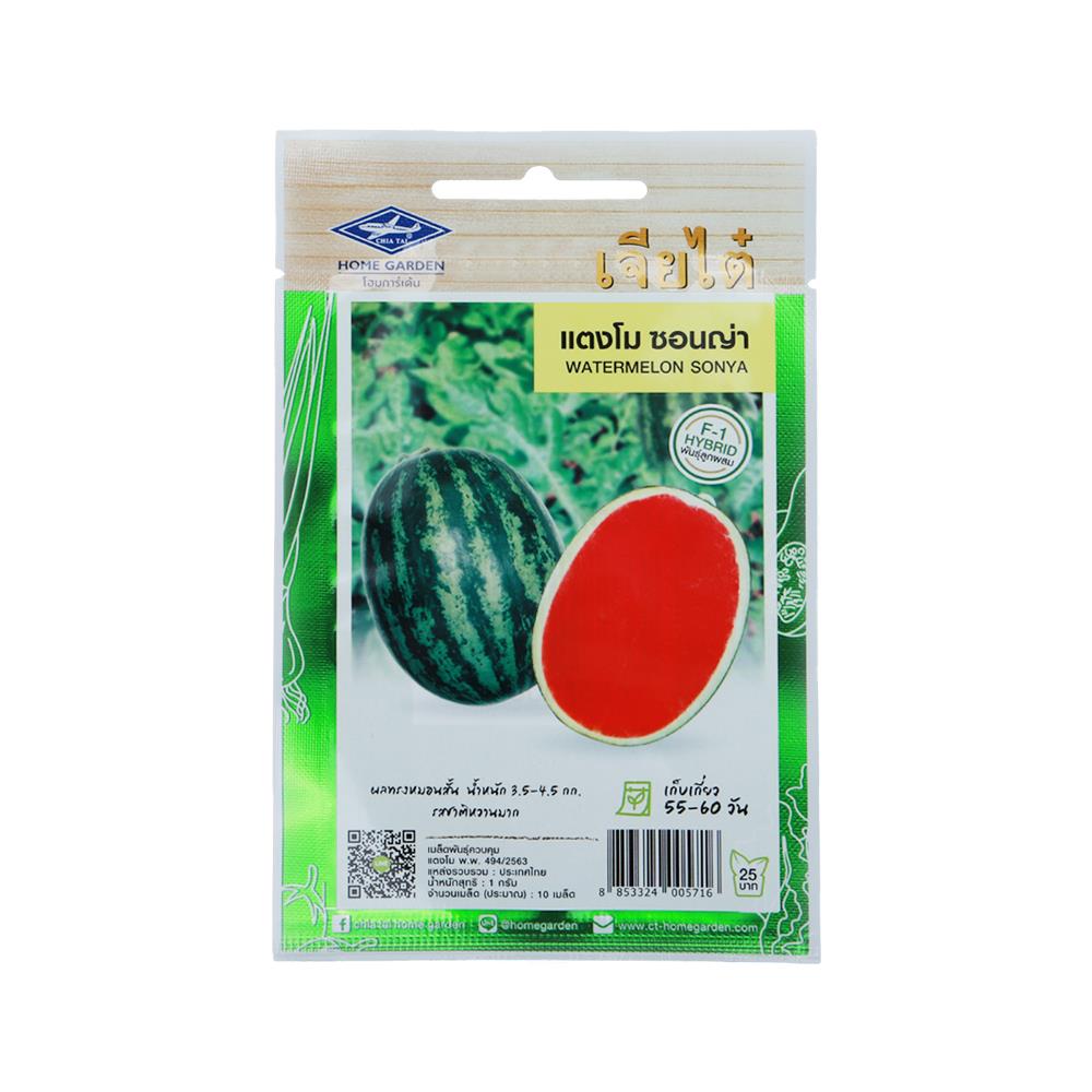 เมล็ดพันธุ์แตงโม ซอนญ่า ตราเจียไต๋