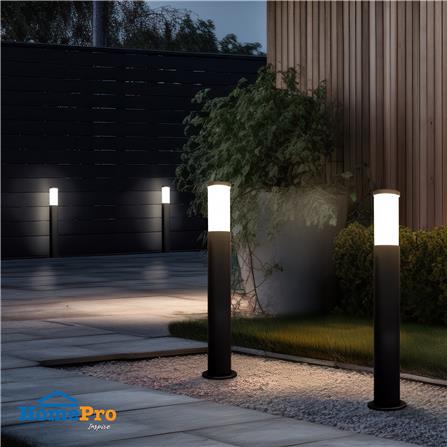 ไฟทางเดิน BO-F003M CARINI อะลูมิเนียม/แก้ว MODERN 1 หลอด สีดำ_3