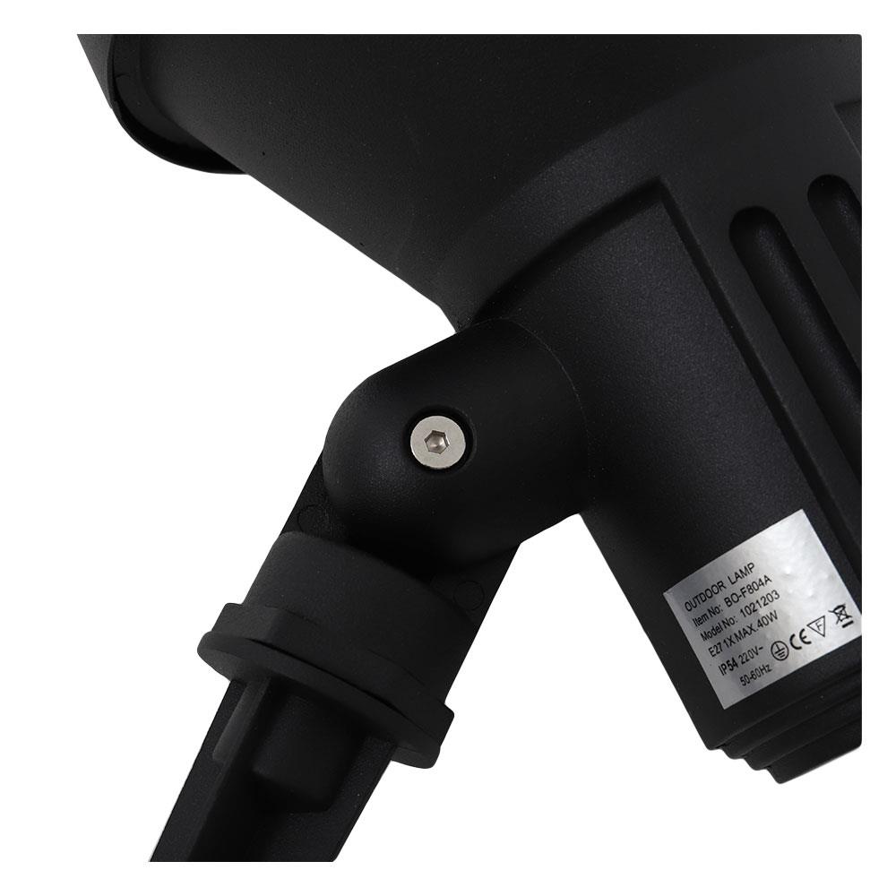 ไฟส่องต้นไม้ BO-F804A CARINI AL MD 1 หลอด สีดำ