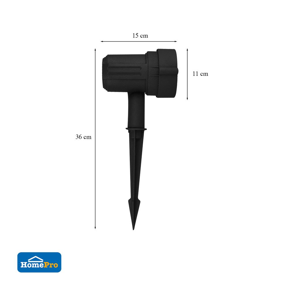 ไฟส่องต้นไม้ CARINI BO-F825 สีดำ