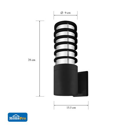ไฟกิ่งภายนอก CARINI BO-G3113/1 สีดำ_4