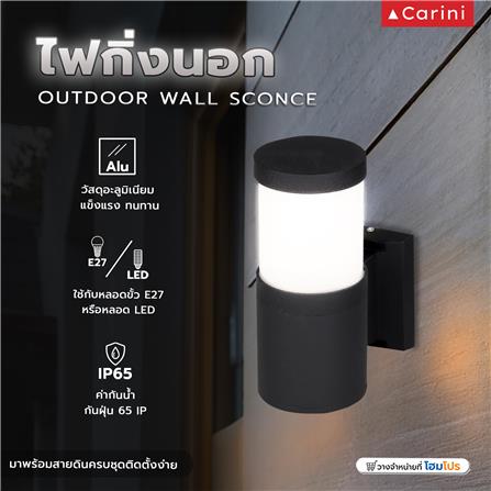 ไฟกิ่งภายนอก CARINI BO-G3102/1 สีดำ_4