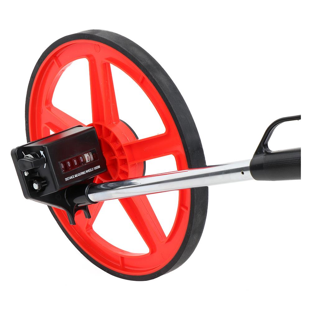 ล้อวัดระยะ HACHI 10 กม. สีดำแดง