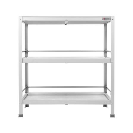 ชั้นคว่ำจาน-Mอะลูมิเนียม 3 ชั้นสีขาว EKONO_1