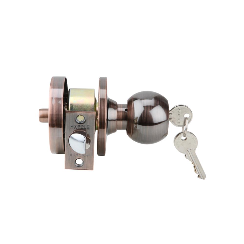 ลูกบิดหลบมุ้งลวด หัวกลม HAFELE 489.10.303 สีทองแดงรมดำ