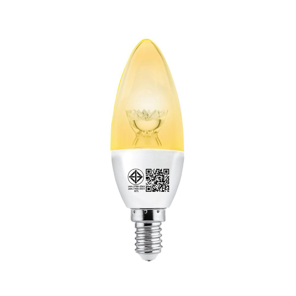 หลอด LED RACER KATIE CANDLE 4 วัตต์ WARM WHITE E14