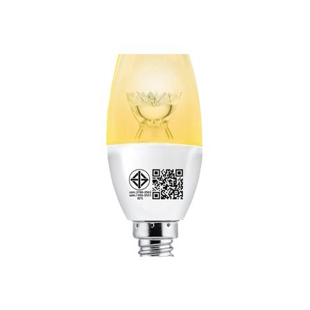 หลอด LED RACER KATIE CANDLE 4 วัตต์ WARM WHITE E14_2