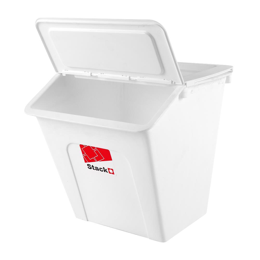 กล่องเก็บของ STACKO PARROT NEST 27 ลิตร สีขาว