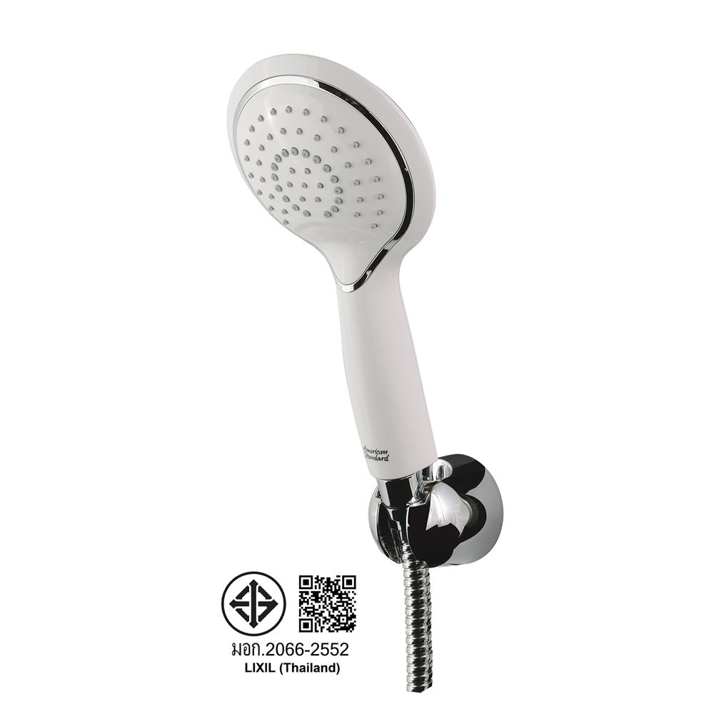 ชุดฝักบัวสายอ่อน 1 ระดับ AMERICAN STANDARD A-6016-HS สีขาว