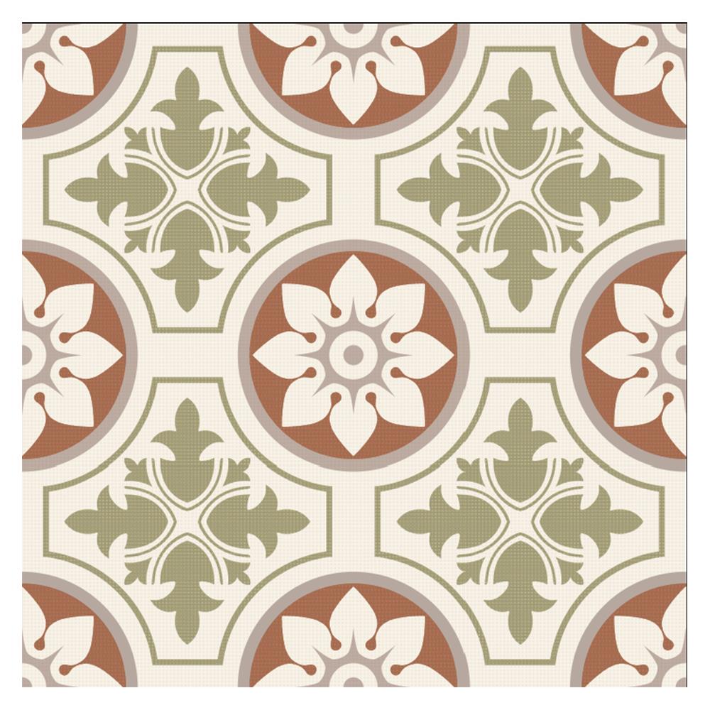 กระเบื้องพื้น 16x16 นิ้ว TARA เค-ซี่รี่ย์ 5 น้ำตาล EXC A 0.96 ตร.ม.