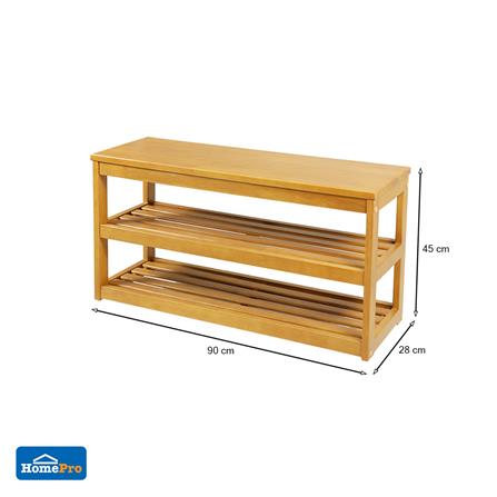 ชั้นวางรองเท้า 8-10 คู่ FURDINI MALTA สีโอ๊คธรรมชาติ_4