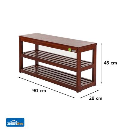 ชั้นวางรองเท้า 8-10 คู่ FURDINI MALTA 90 ซม. สีวอลนัทโอ๊ค_4