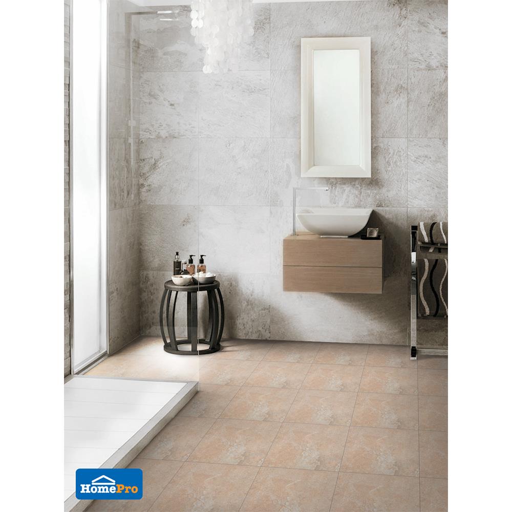 กระเบื้องพื้นพอร์ซเลน 12x12 นิ้ว COTTO มาจอร์ก้า น้ำตาล (HYG) PM