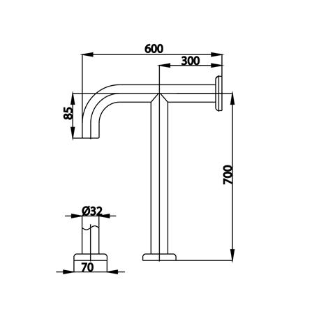 ราวกันลื่นตัว T COTTO CT753(HM)_1