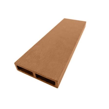 ไม้ระแนงกลวง THAISUN MDRH01-1 2.5x10x300 ซม. สีไม้สัก_0