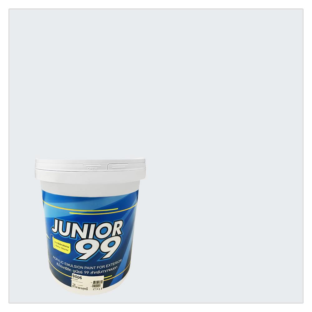 สีน้ำทาภายนอก NIPPON PAINT JUNIOR99 9506 สีเทา ด้าน 5 แกลลอน