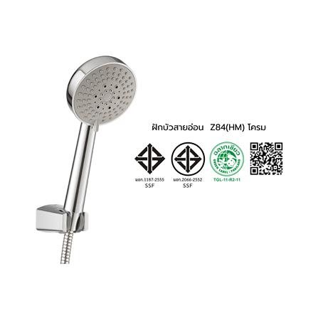 ชุดฝักบัวสายอ่อน 3 ระดับ COTTO รุ่น Z84(HM) สีโครม_1