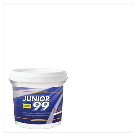 สีน้ำทาภายนอก NIPPON PAINT JUNIOR99 สีขาว ด้าน 5 แกลลอน_0