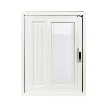 บานซิงค์ CABIN กระจก+ลูกฟัก 44x64 ซม. สีครีม