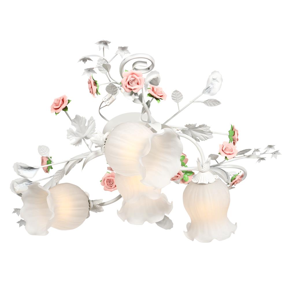 ไฟถาด CST 20903-3+1 สีขาว/ชมพู 3+1 หัว