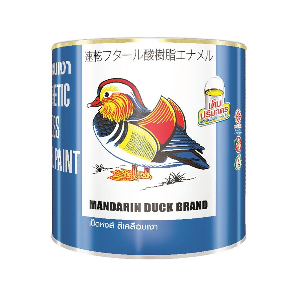 สีน้ำมัน TOA เป็ดหงส์ M333 สีแดง เงา 1 แกลลอน