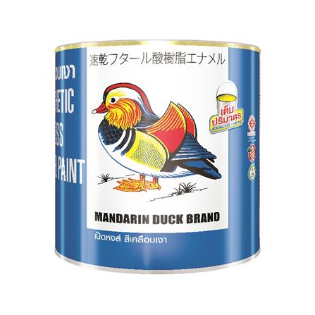 สีน้ำมัน TOA เป็ดหงส์ M333 สีแดง เงา 1 แกลลอน