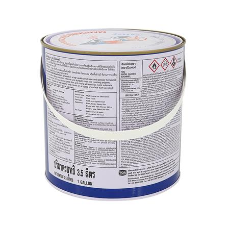 สีน้ำมัน TOA เป็ดหงส์ M163 สีน้ำตาล 1 แกลลอน_1