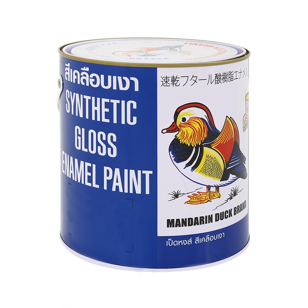 สีน้ำมัน TOA เป็ดหงส์ M666 สีเขียว 1 แกลลอน