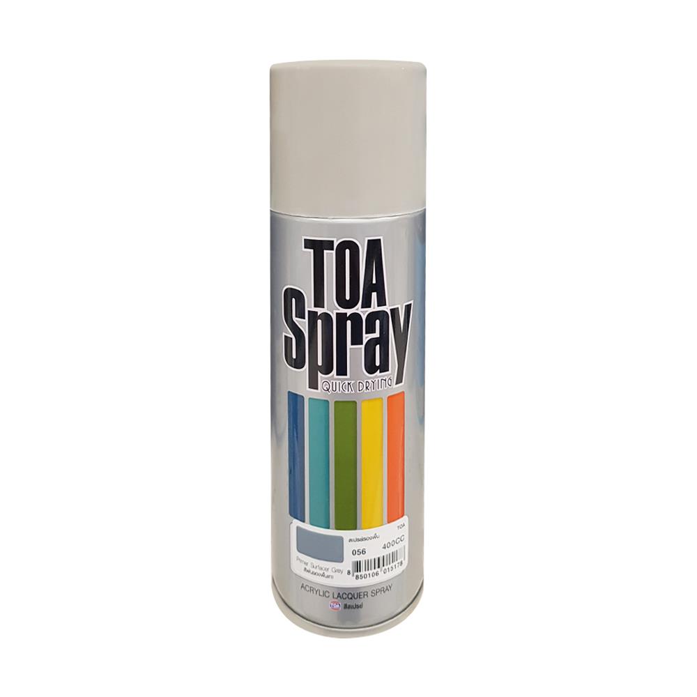 สีสเปรย์ TOA PRIMER SURFACER GREY 400 ซีซี