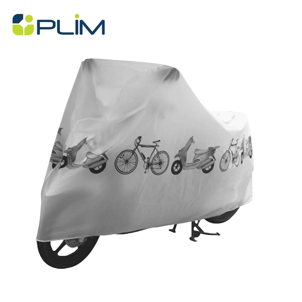 BIKECYCLE/MOTORCYCLE COVER PLIM #GRAY