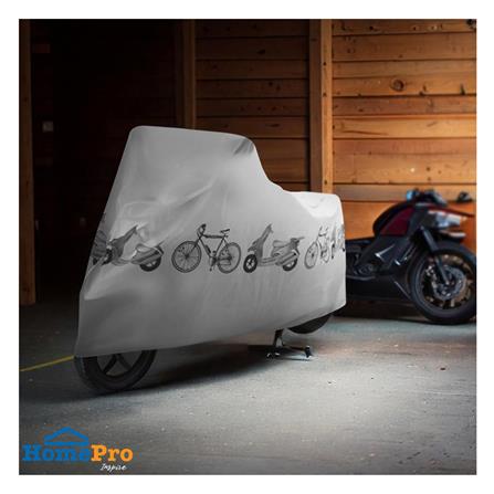 BIKECYCLE/MOTORCYCLE COVER PLIM #GRAY_3