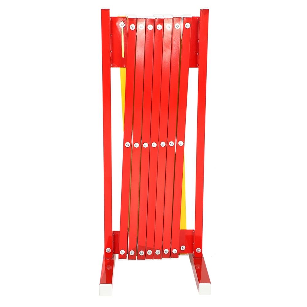 แผงกั้นจราจร S.D.BRILLIANT 0.8X3 ม. สีเหลือง/แดง