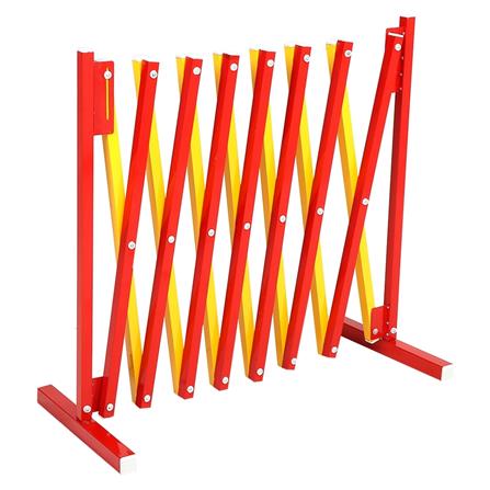 แผงกั้นจราจร S.D.BRILLIANT 0.8X3 ม. สีเหลือง/แดง_0