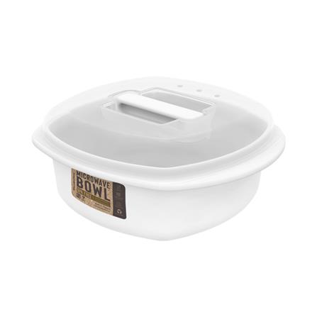 กล่องอาหารไมโครเวฟเหลี่ยม DOUBLE LOCK 1631 0.8 ลิตร