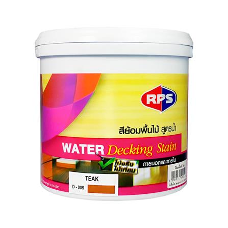 สีย้อมพื้นไม้ RPS สีไม้สัก เงา 3 ลิตร_0