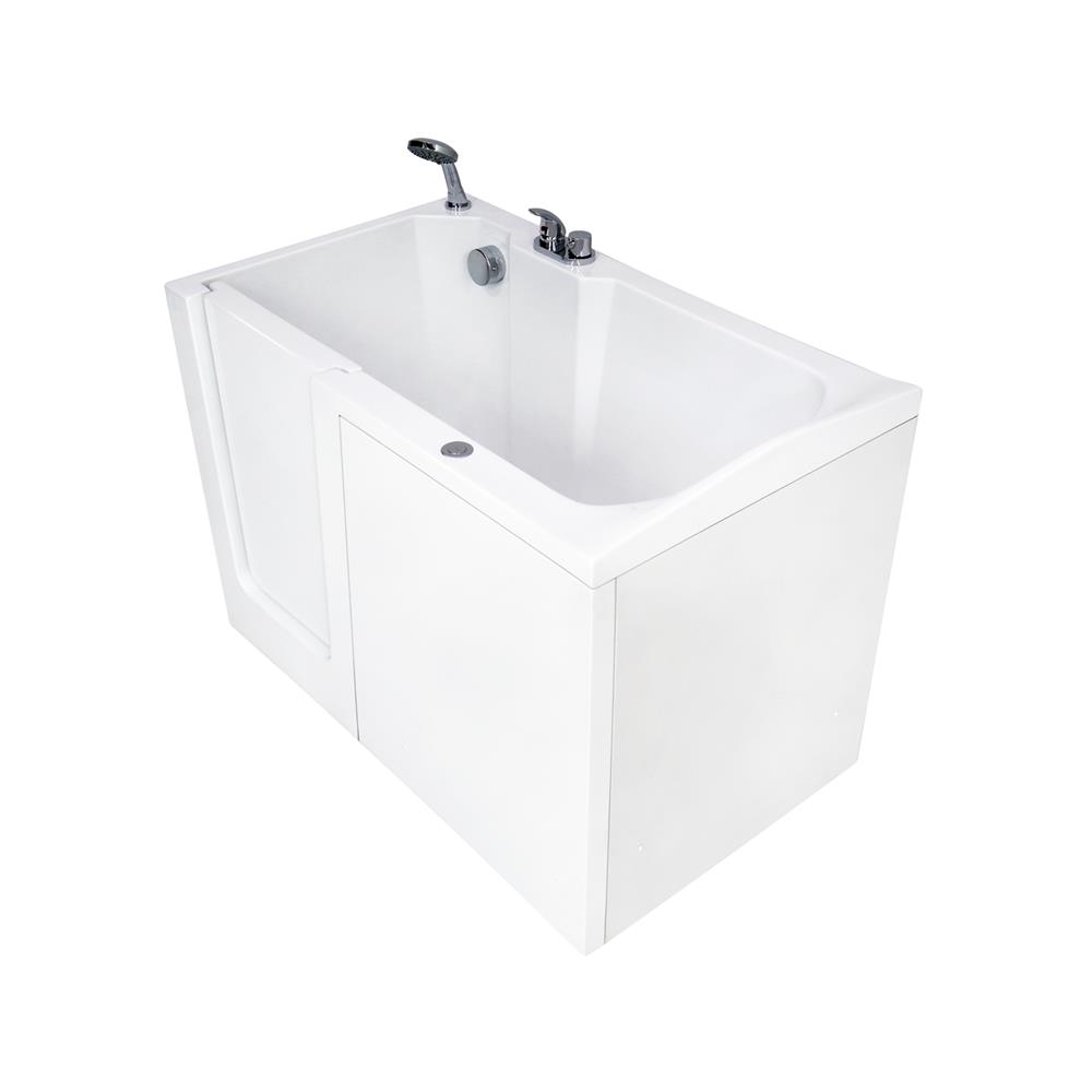 อ่างอาบน้ำวนและอัดอากาศ CRISTINA CT-BELLA120070 120 ซม. สีขาว