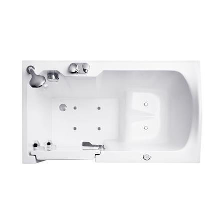 อ่างอาบน้ำวนและอัดอากาศ CRISTINA CT-BELLA120070 120 ซม. สีขาว_2