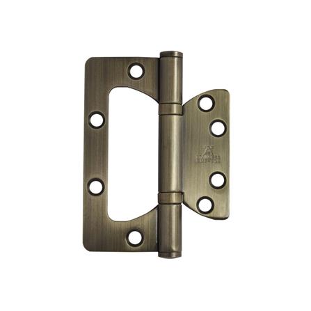 บานพับ 4X3 นิ้ว X 2.5 มม. HAFELE 483.02.302 ไม่เซาะร่อง สีทองเหลืองรมดำ แพ็ก 2 ชิ้น_0