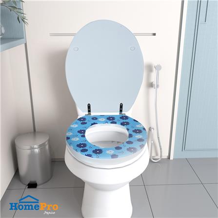 แผ่นรองฝารองนั่ง MOYA S-106 ดอกไม้_3