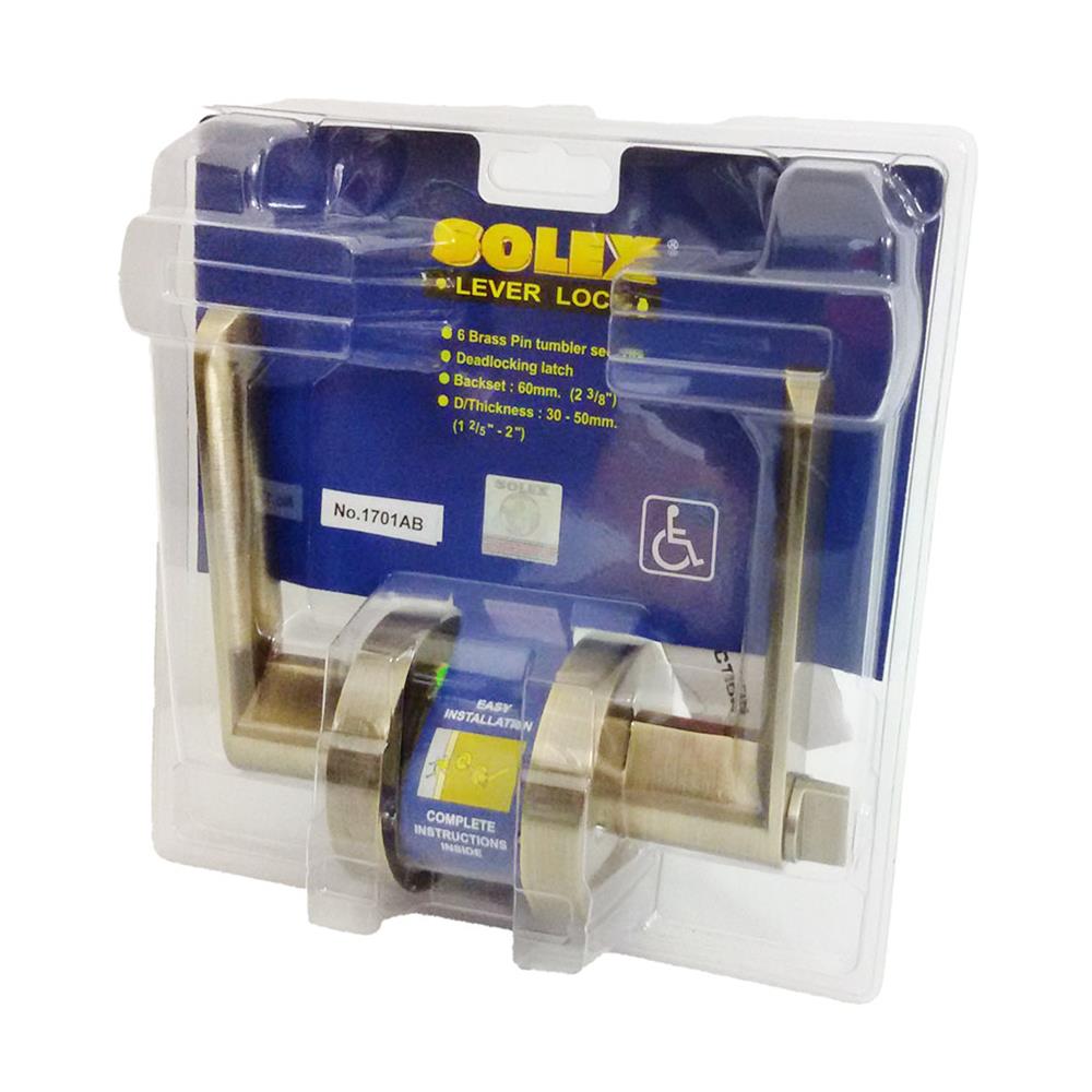 เขาควายทั่วไป SOLEX 1701-AB สีทองเหลืองรมดำ