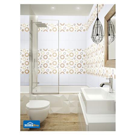 กระเบื้องผนัง 8x16 นิ้ว DURAGRES L-111 ขาว A 1M2_1