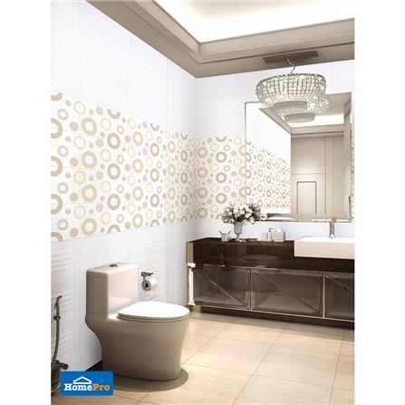 กระเบื้องผนัง 8x16 นิ้ว DURAGRES L-111 ขาว A 1M2_3